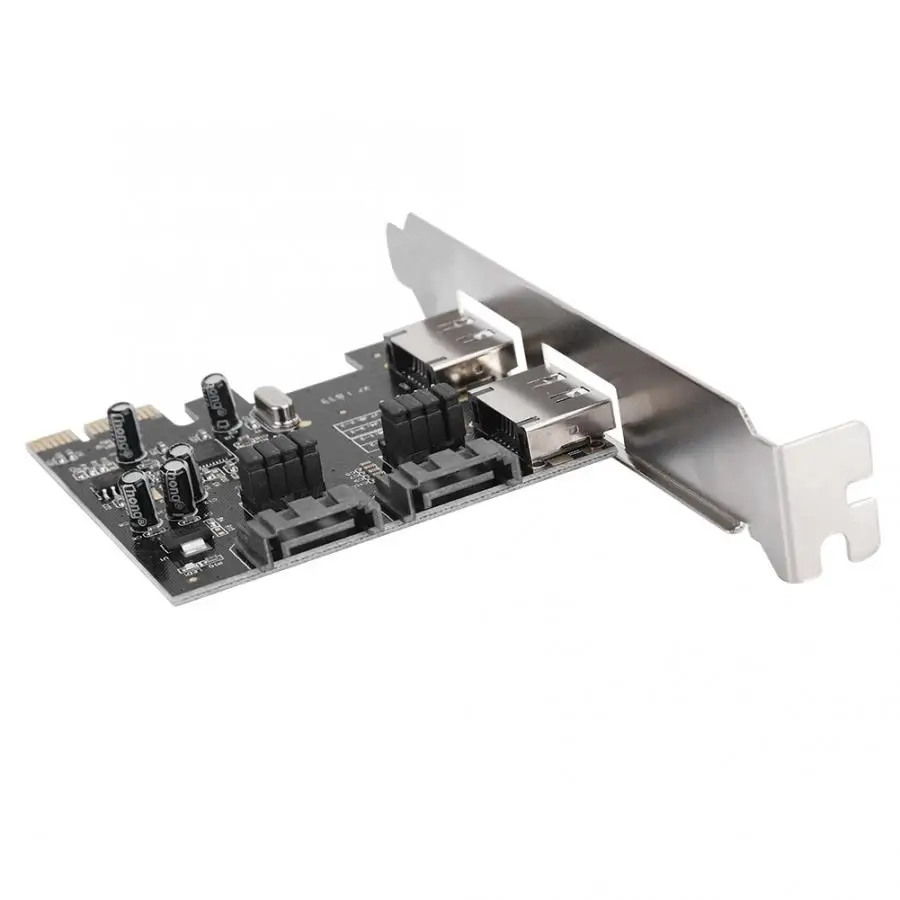 PCI к 4-портовой Sata/ESATA 3 0 Riser Card ASM1061 SATA Esata/Sata | Компьютеры и офис