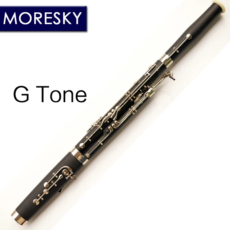 Профессиональный G bassoon музыкальный инструмент натуральный жесткий каучук или ABS смоляная трубка тела медные ключи покрытые никелем