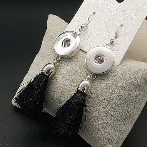 Модные Красочные Висячие серьги с кисточками защелкой 18 мм ювелирные изделия