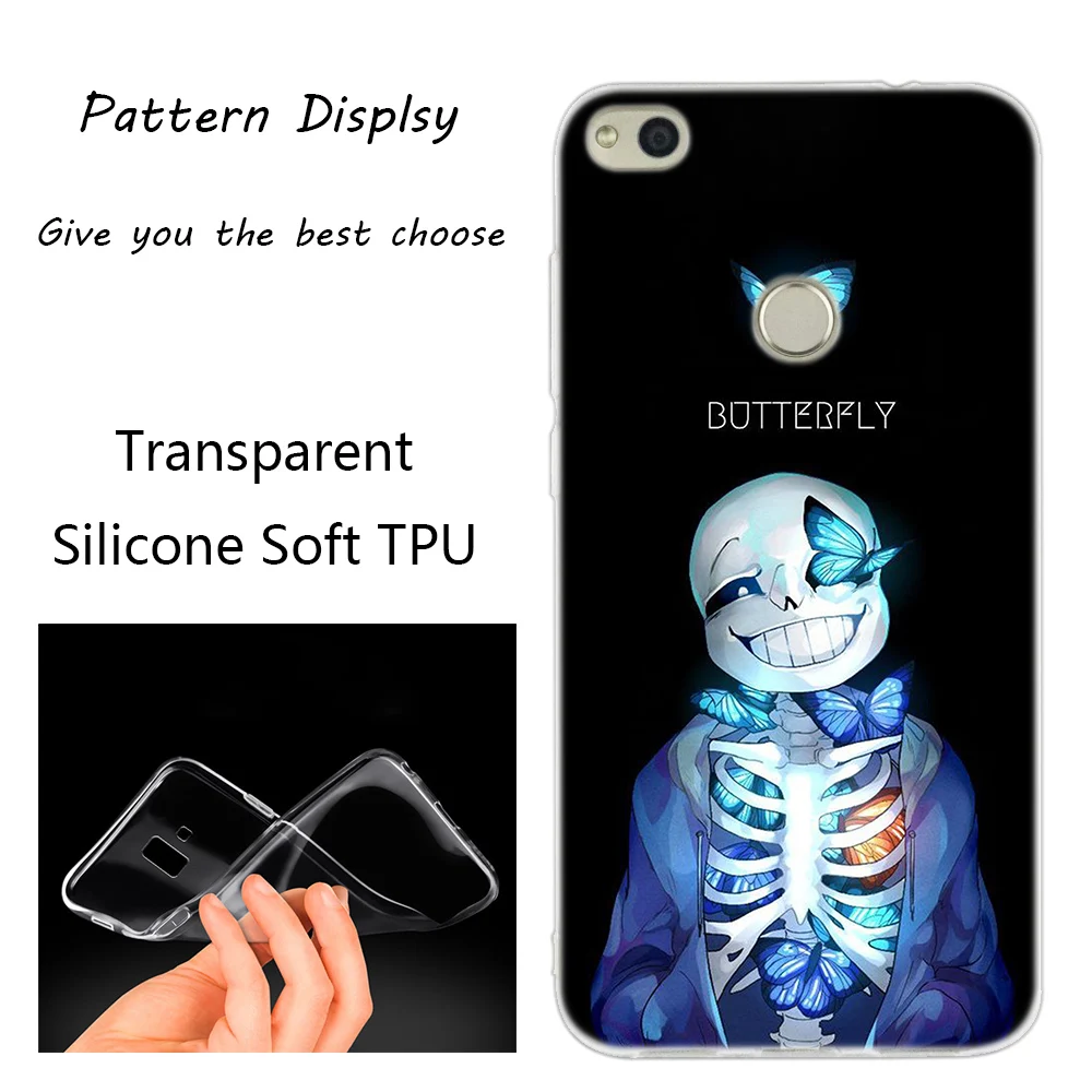 Горячая Распродажа, силиконовый чехол Undertale Sans для huawei NOVA 3 3i 4 Honor 7A Pro 7S 6X7X8X8 9 10 Lite Play View 20, Модный чехол - Цвет: 002