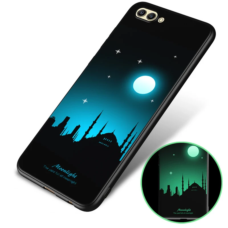Светящийся чехол для Huawei Honor 9 Lite View 10 окрашенный с картинкой из сериала Teen Wolf