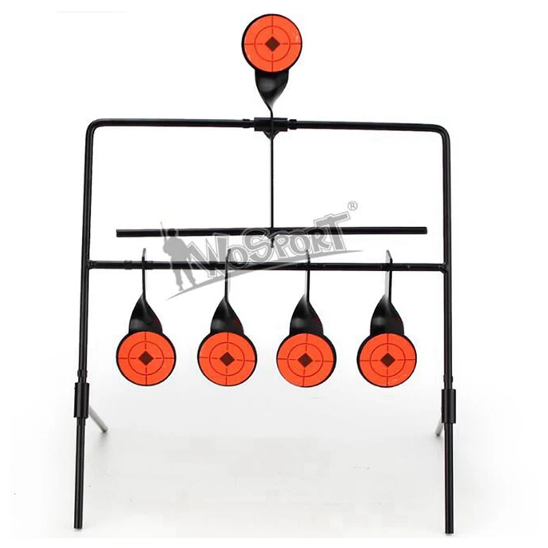 

Shooting Durable Target Set 5 Targets Automatic Reset Rotating Outdoor Hunting Useful Target
