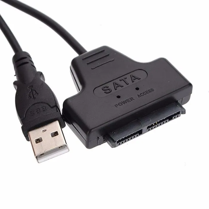 USB2.0 USB 2 0 для Micro SATA 7 + 9 16P 1 8 &quotSSD жесткий диск hdd адаптер кабель 50 см usb micro sata