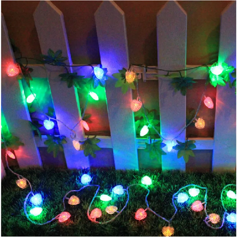 Милая Звездная струнная лампа ночные светильники Супер милое сердце Luminaria 50Led для