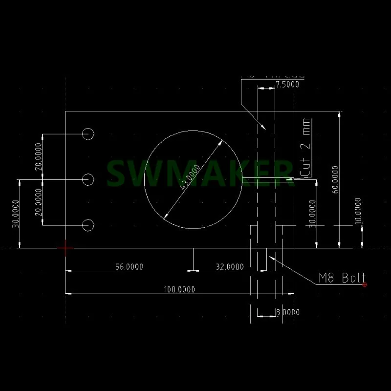Крепление шпинделя для SWMAKER Kress крепление kture FME 1050/FME 1050 1/FME 800|mount| |