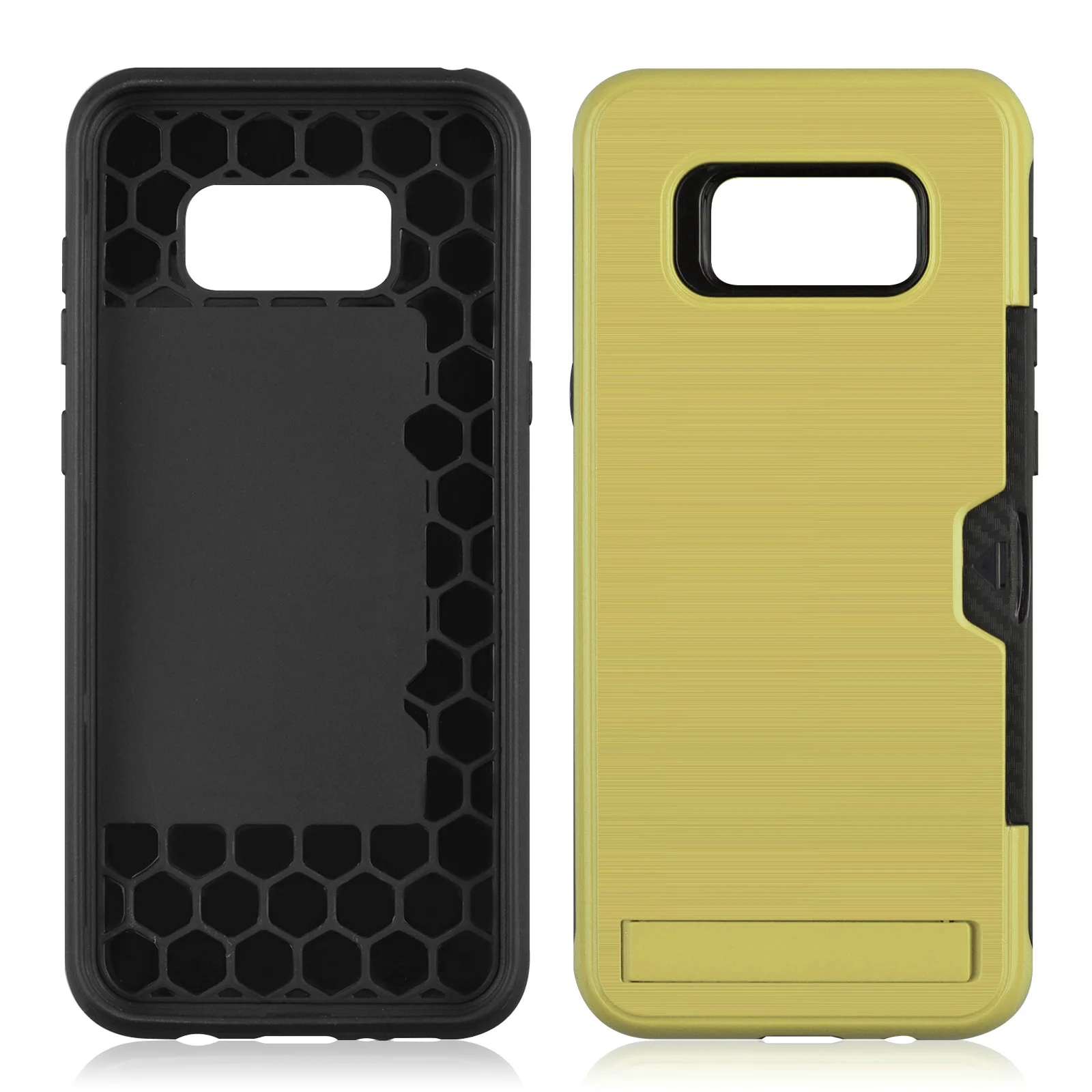 ZIHFONE Luxury Cover Phone Anti fall Case PC For Samsung Galaxy S8 Shockproof Plus Plug in Card |