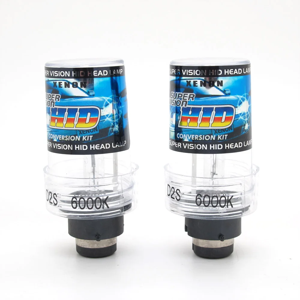 Ксеноновая лампа D2S HID 2 шт. 35 Вт автомобильная фара 12 В 4300K 5000K 6000K 8000K 10000K 12000K