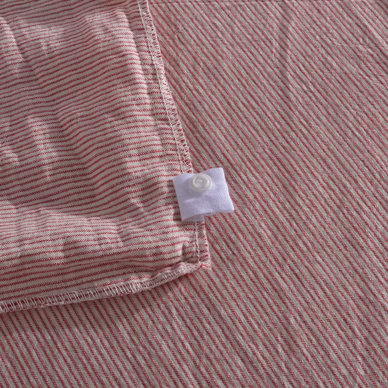 4 шт./компл. набор постельного белья в розовую полоску милые ночные сны для