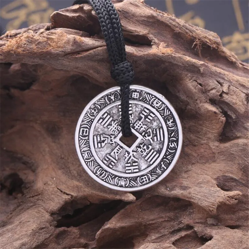 Хит Ретро стиль gossip coppe денежный кулон ожерелье для мужчин и женщин цвет: старое