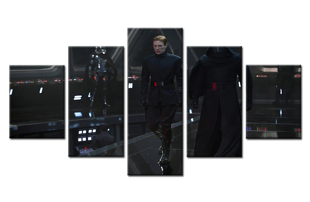 5 panel Modern Home Art Wall HD Picture Canvas printings Living Room Decoration Theme Star Wars:The Force Awakens333 | Дом и сад