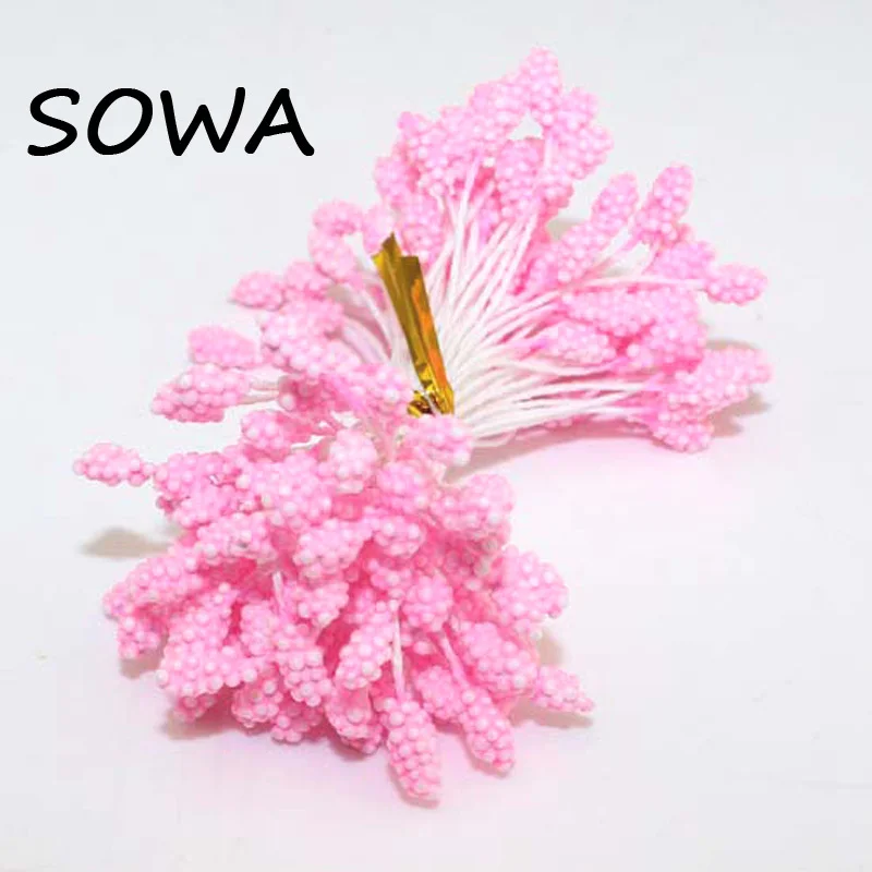 Бесплатная доставка 5 мм белый/розовый/красный цвет пенопластовый цветок тычинки