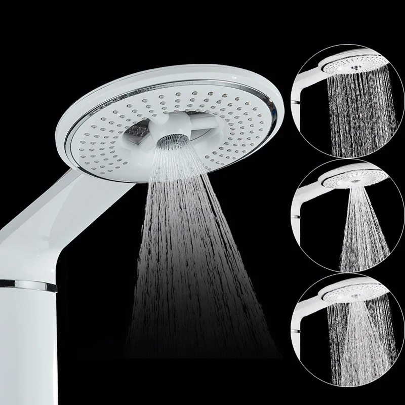 Смеситель для душа белый ванной комнаты настенный смеситель набор водопад ABS