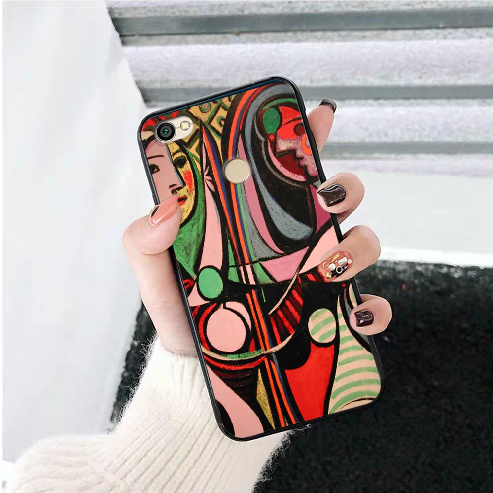 Силиконовый чехол Lavaza с абстрактным рисунком Пабло Пикассо для Xiaomi Redmi 4A 4X 5 5A 6 6A 7