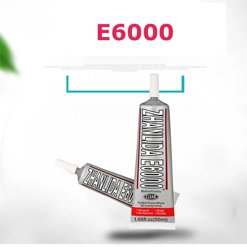 50 мл E-6000, супер клей, крепкий эпоксидный клей для поделок, алмазная живопись, ткань, металл, ткань, стразы, Кристальное стекло, УФ
