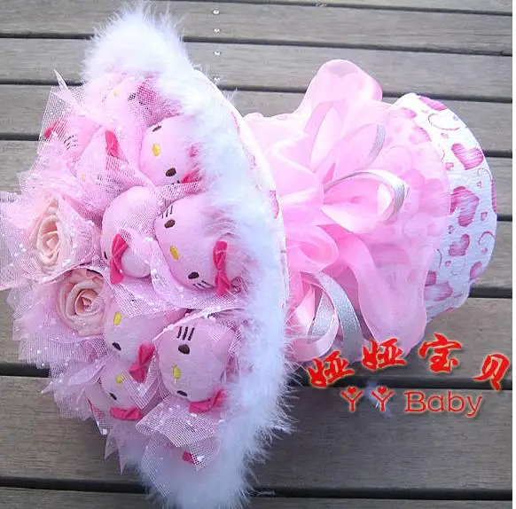 2019 новый маленький кулон плюшевая мягкая игрушка hello kitty голова для продвижения