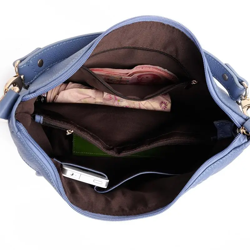 Женская сумка-мессенджер из натуральной воловьей кожи | Багаж и сумки