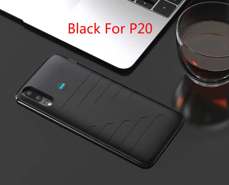 Black For P20 6800 мАч для huawei P20, чехол для зарядного устройства, Внешний чехол для смартфона, внешний аккумулятор, 8200 мАч для huawei P20 Pro, чехол для аккумулятора - Цвет: Black For P20