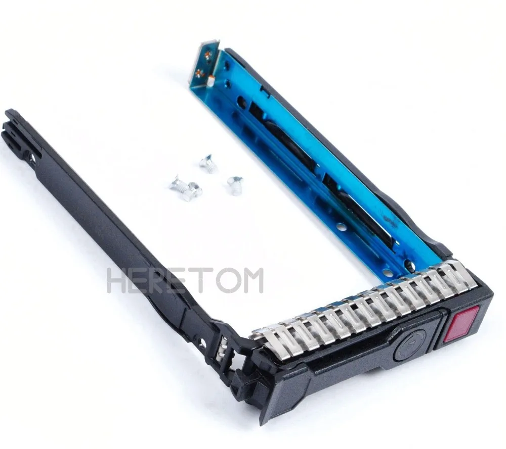 2,5 ''SAS SATA HDD Caddy кронштейн 651687-001 для hp G8 Gen8 Gen9 G9 DL380 DL360 DL160 DL385 2,5 дюймовый серверный лоток с чипом