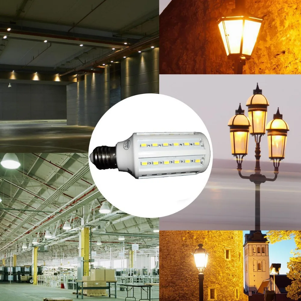 MARSWAL светодиодный 10 Вт AC85V 265V 5730 SMD E27 лампочка в виде початка кукурузы светильник