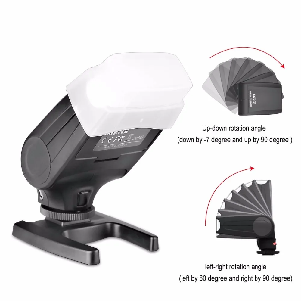 Вспышка Meike MK320S TTL Speedlite для беззеркальной камеры Sony A7 A7R A7S A7II A77II A6000 NEX 6 A58 A99 RX1 RX1R RX10