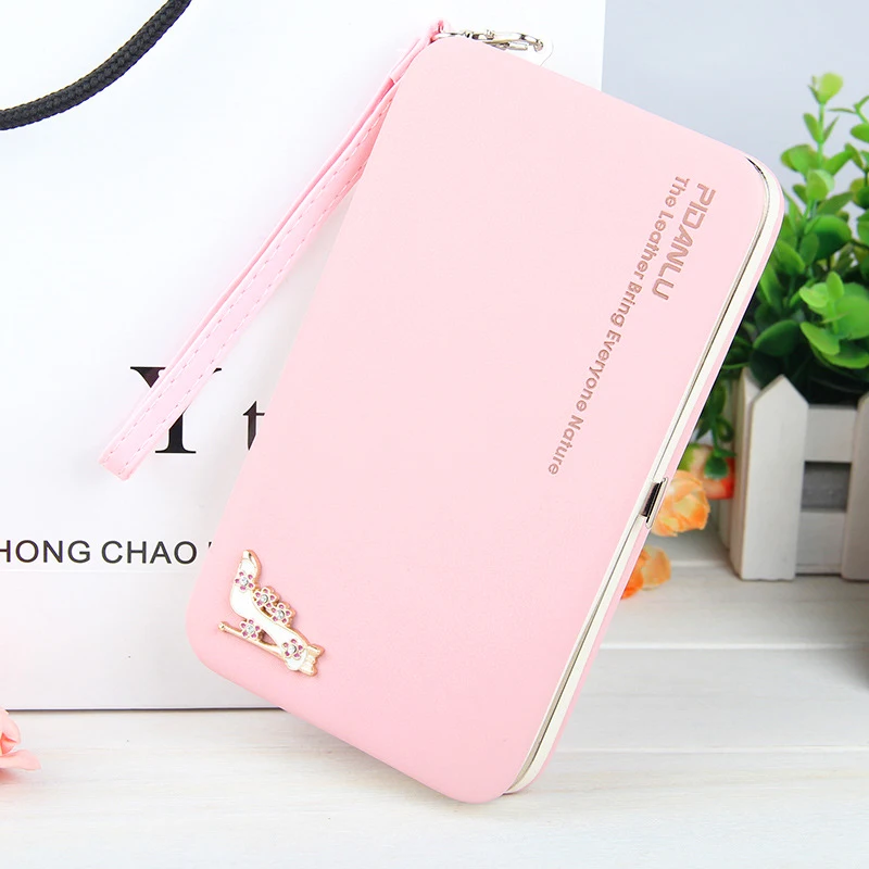 Роскошный брендовый кошелек Женский женские кошельки Длинный для монет чехол с