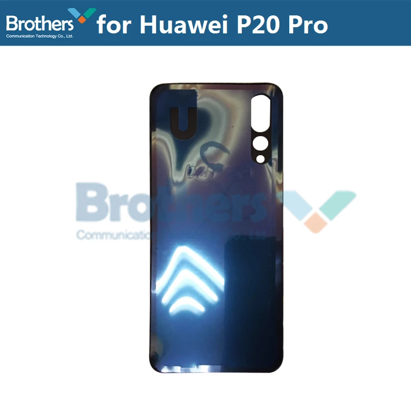 Корпус батареи для huawei P20 Pro батарейный отсек с объективом камеры металлический для huawei P20 Pro задний Чехол сменный верх