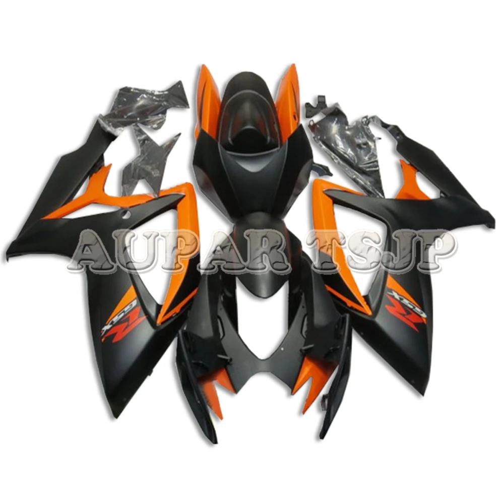 

Injection Matte Black Orange Bodywork For Suzuki 2006 2007 GSXR600-750 K6 GSXR750 GSXR600 06 07 ABS Plastic Hulls Covers