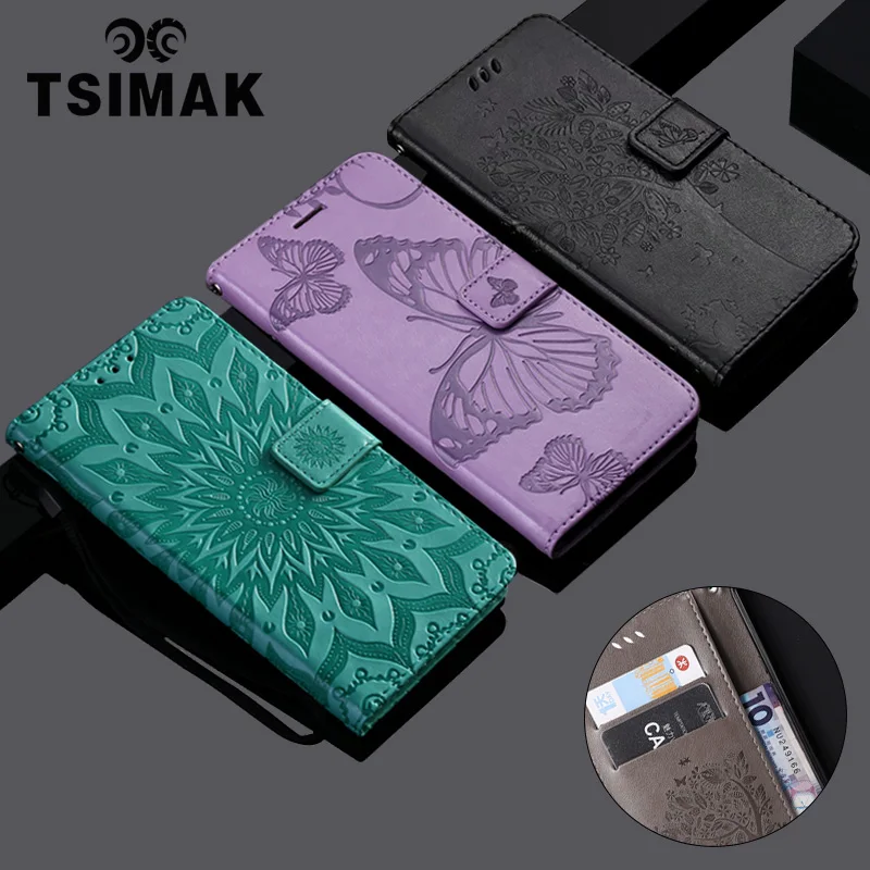 Чехол Tsimak для Motorola Moto One Power P40 P30 Note Z3 Z4 Play чехол книжка из искусственной кожи