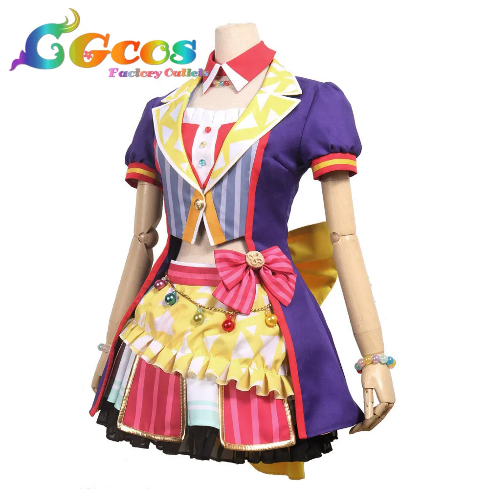 CGCOS Бесплатная доставка Косплей Костюм COS BanG Dream! Здравствуйте HappyWorld 2 е платье Kokoro