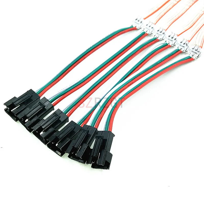 50 x Предварительно припаянных WS2812B модифицируемых RGB светодиодных пиксельных