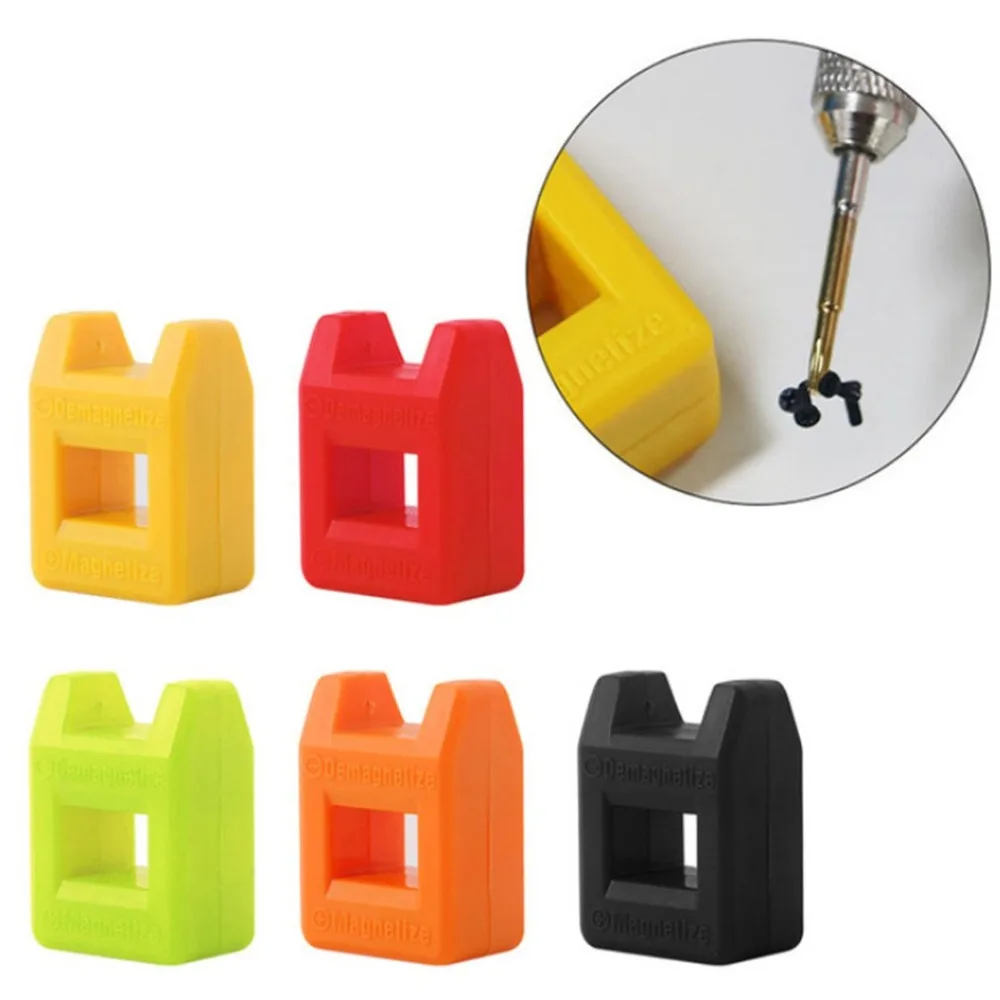 Mini Portable Quick Magnetizer Demagnetizer Magnetic Pick Up Tool for Screwdriver Tips Screw Bit Repair | Обустройство дома