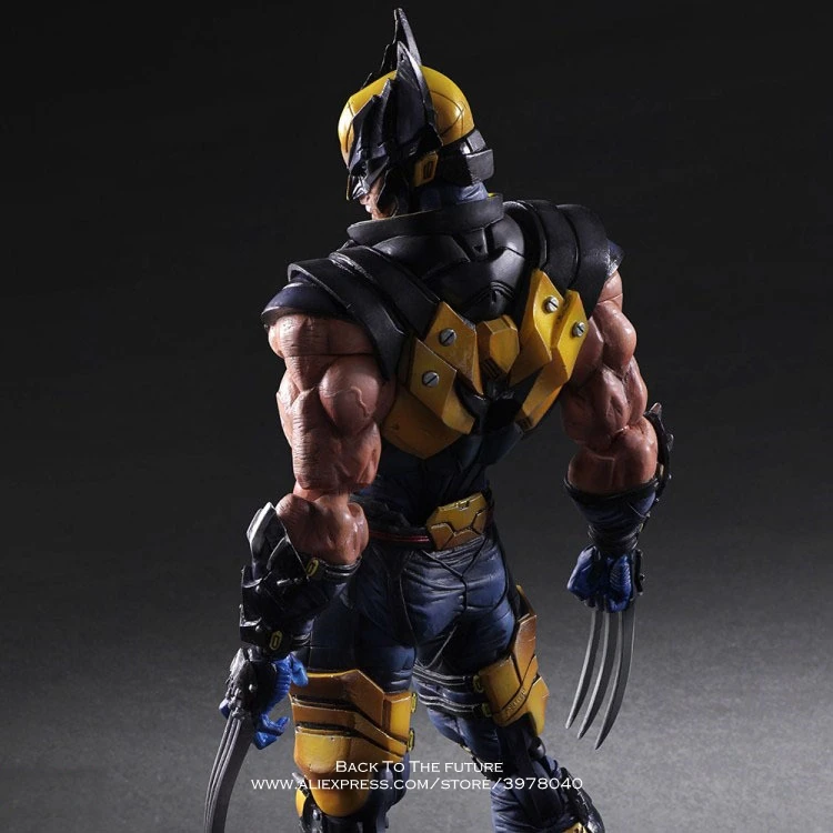 Disney Marvel X-Men Росомаха 28 см фигурка модель осанки коллекция украшений аниме для
