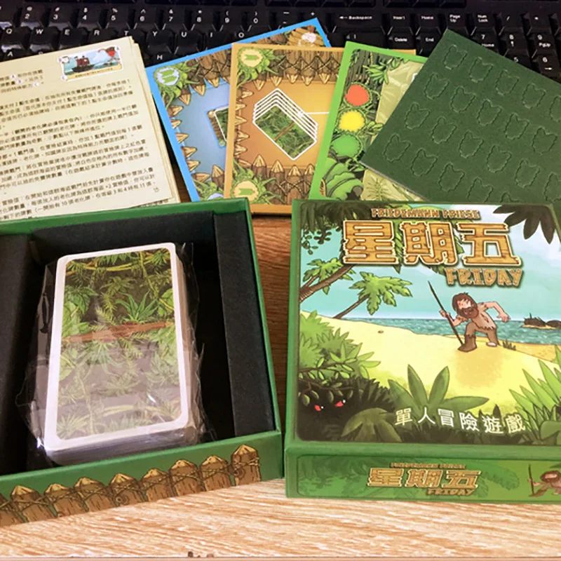 Пятница настольная игра 1 игрок Семья/партия лучший подарок для детей китайский