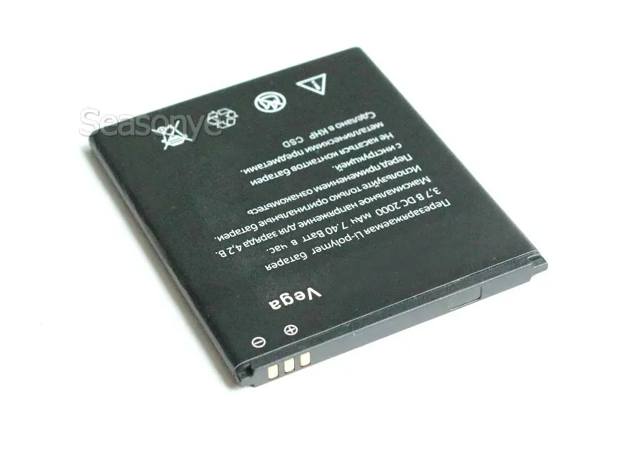 Seasonye 2000mAh/wh 3.7VDC сменный литий ионный аккумулятор для Explay Vega аккумуляторы батарея +