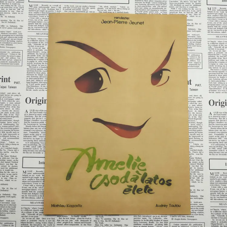 Amelie/постер классического французского фильма/ностальгия/постер из крафт-бумаги