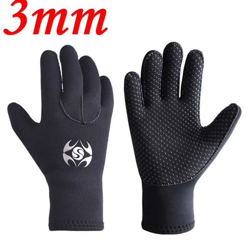 

SLINX 3mm Neoprene Men Women Warm Scuba Diving Gloves Swimming Surfing Spearfishing Snorkeling Boating Fishermen Equipment