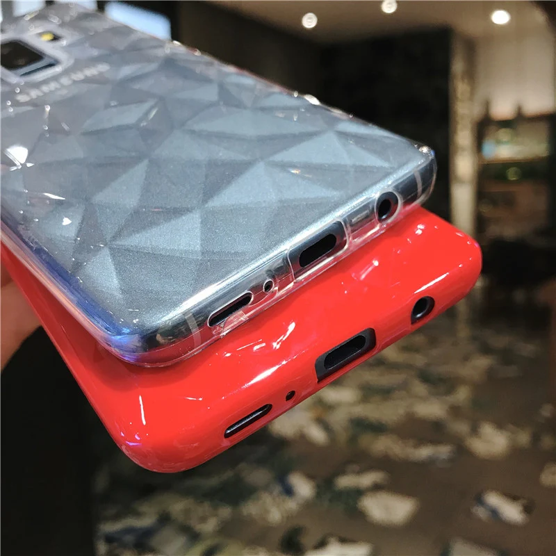 Чехол Lovebay с алмазной текстурой для samsung Galaxy S7 Edge S8 S9 Plus Note 8 9 чехол телефона