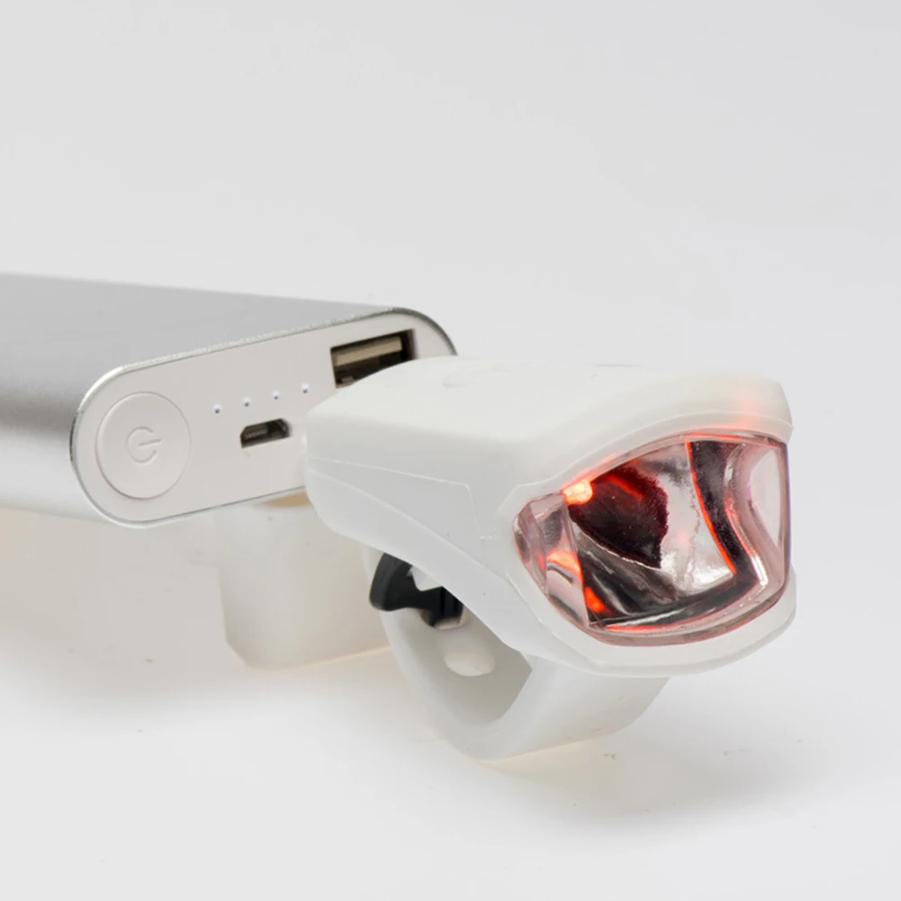 USB перезаряжаемые велосипед передний свет высокой мощность Предупреждение