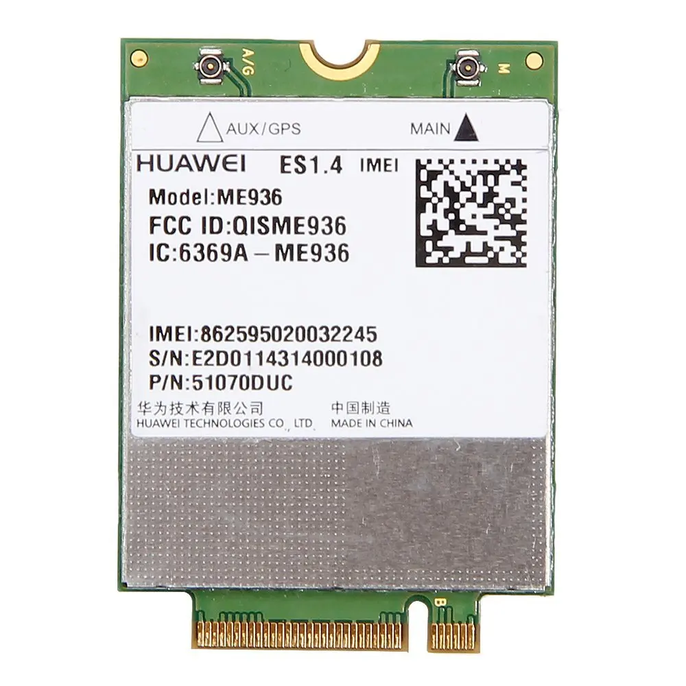 Модуль Huawei ME936 4G LTE NGFF ME 936 WWLA huawei VS EM906E|huawei me936|huawei lte 4g4g |