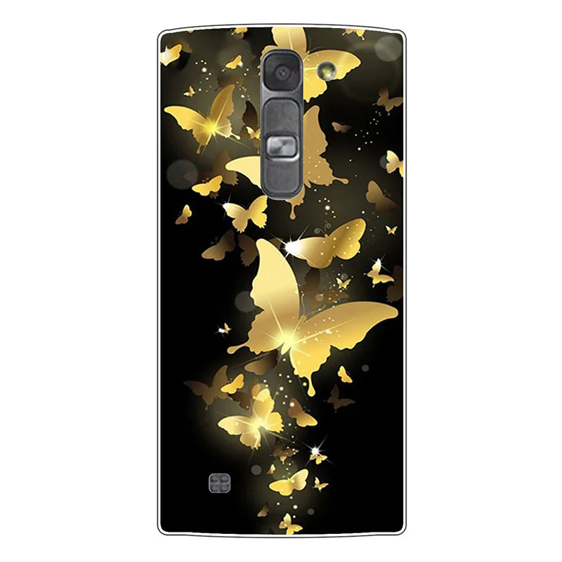 ZX42 Задняя крышка чехол для LG Magna G4c H522Y H502f H500F H525N короны цветка башни однотонный Мягкий чехол из TPU силиконовый чехол для LG G4 мини Чехол - Цвет: ZX42