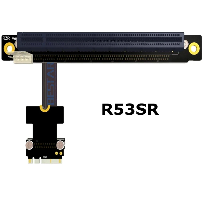 Riser M.2 wifi A.E ключ к PCIe x16 16x удлинитель адаптер карта Райзер кабель 5 см 80 Gen3.0 Key A + E M2