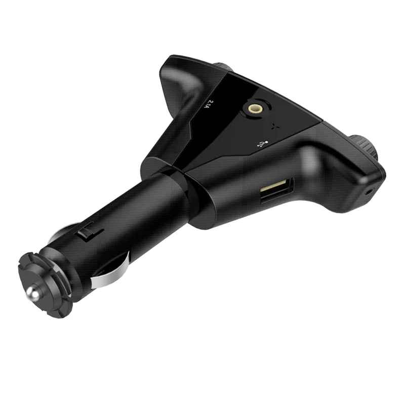 JaJaBor FM передатчик Bluetooth автомобильный комплект громкой связи A2DP AUX Аудио