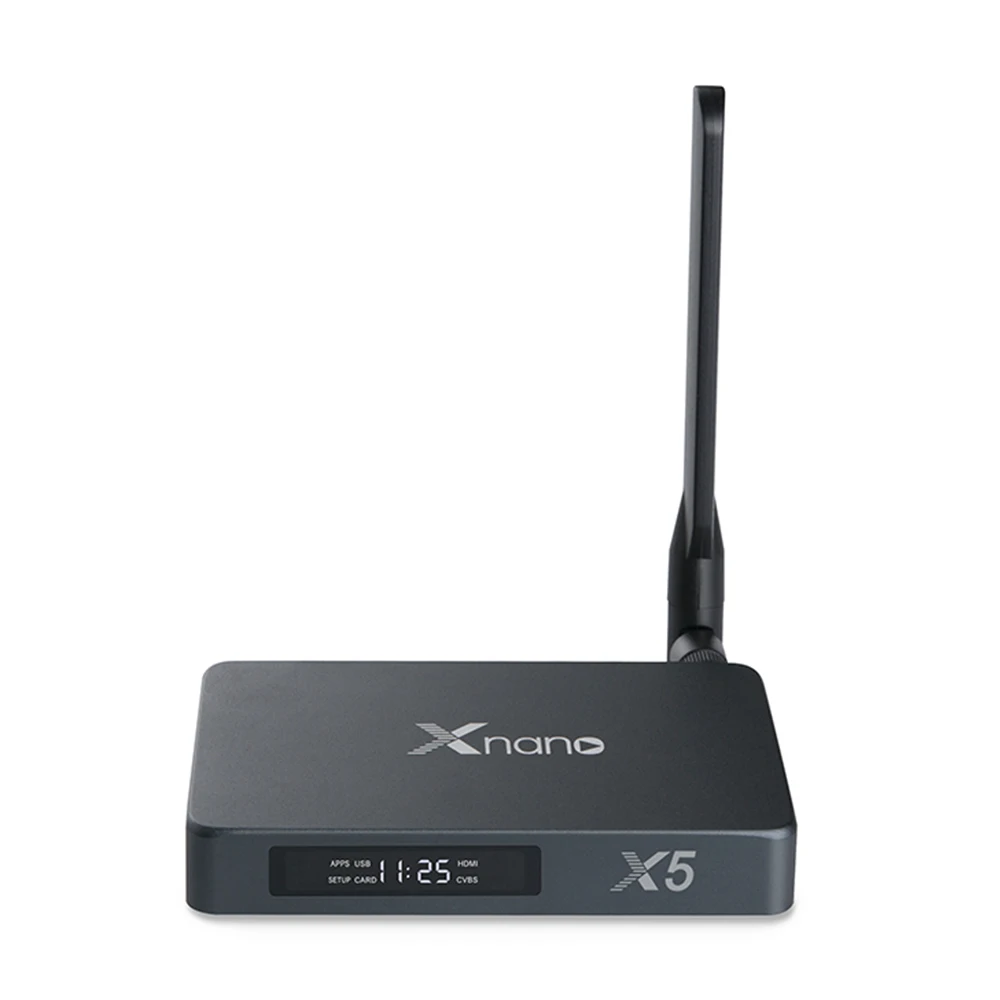 ТВ-приставка Realtek RTD1295 X5 Xnano Android 6.0 OpenWRT(NAS) 2 ГБ/16 ГБ AC Поддержка PVR USB3.0 HDMI2.0 HDR BT 4 0