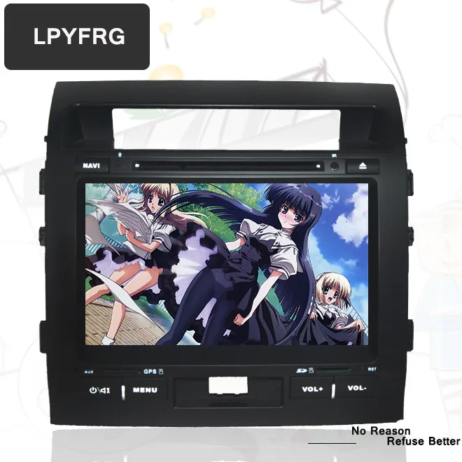 Автомобильный DVD-плеер 4 Гб ОЗУ Восьмиядерный android 10 0 для Toyota Land Cruiser LC200 2008-2013 GPS Navi