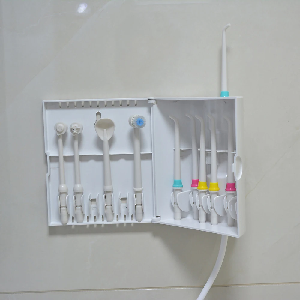 

AZDENT 10 Nozzal Faucet Oral Irrigator Portable Dental Hygiene Water Flossing Teeth SPA Cleaner Home Travel Water Jet Irrigador