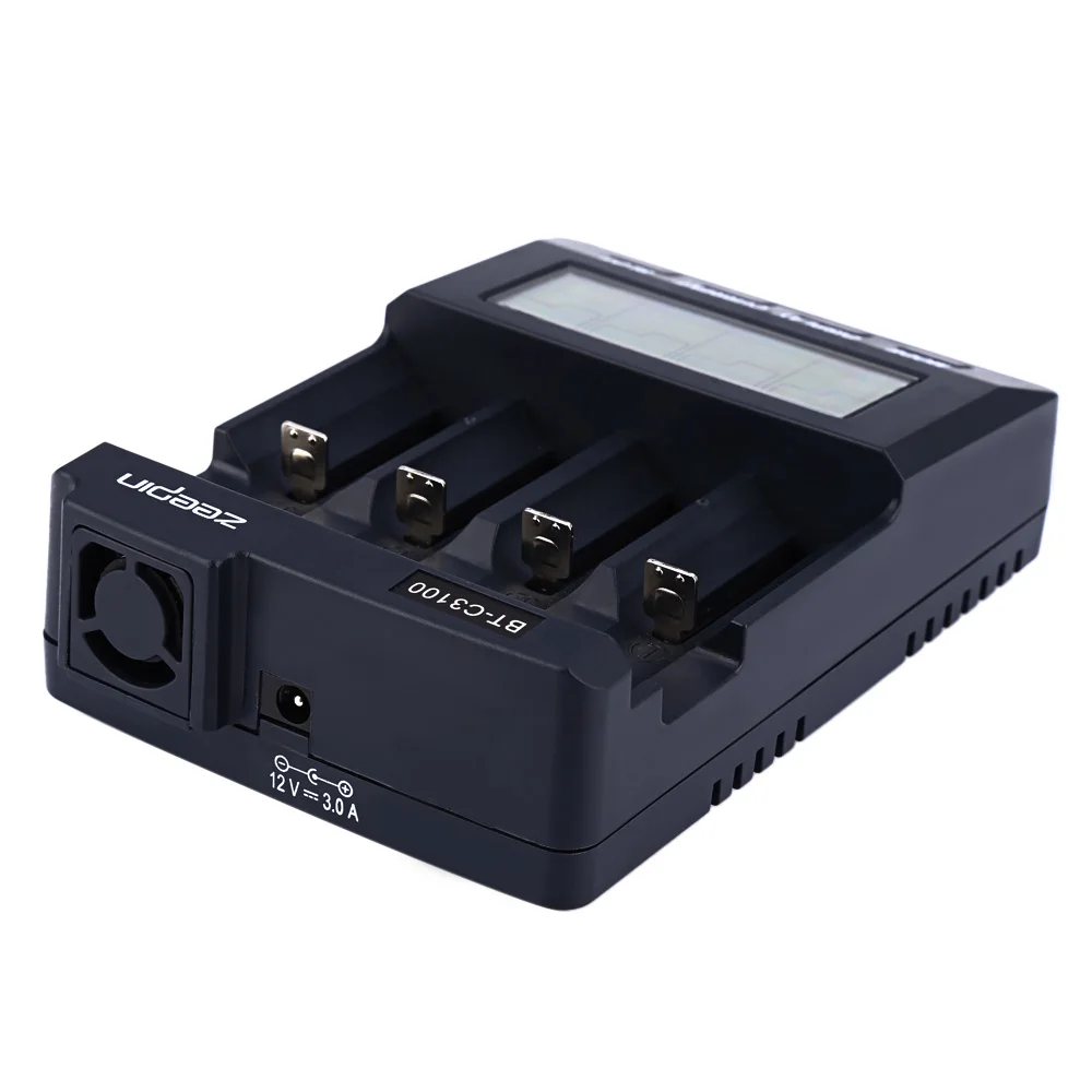 ZEEPIN BT-C3100 V2.2 цифровой Интеллектуальный ЕС Plug 4 Слот ЖК-дисплей Батарея Зарядное