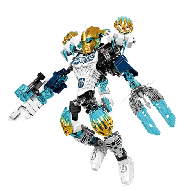 BIONICLE Tahu Ikir фигурки строительные блоки игрушки совместимы с Lepining подарок|Блочные