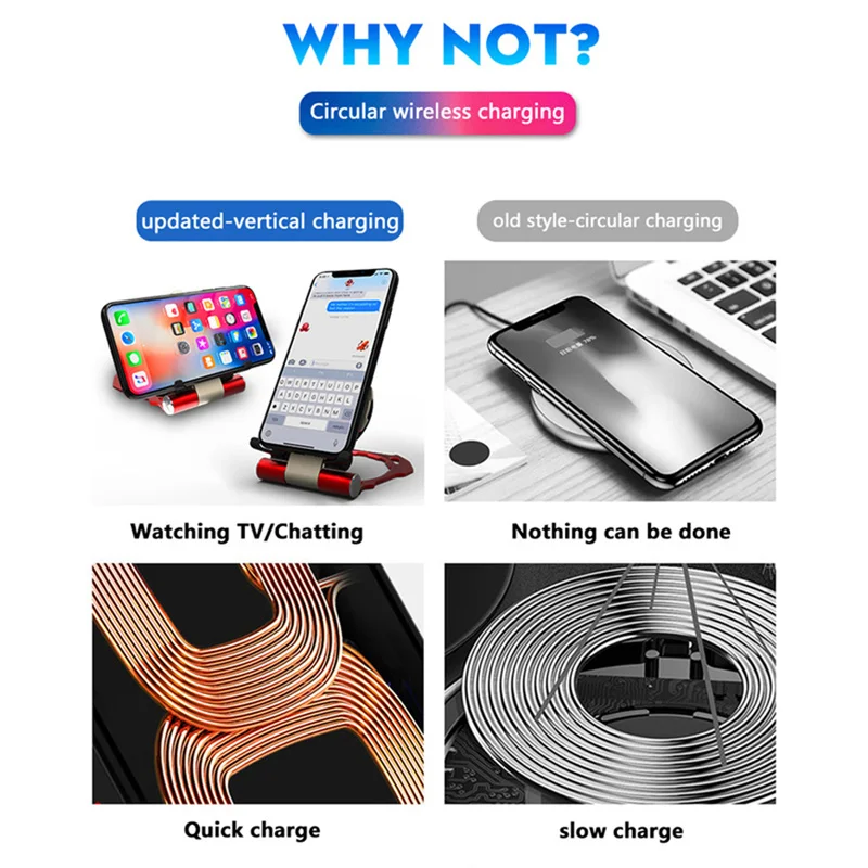 Портативное беспроводное зарядное устройство Железный человек Qi Беспроводное