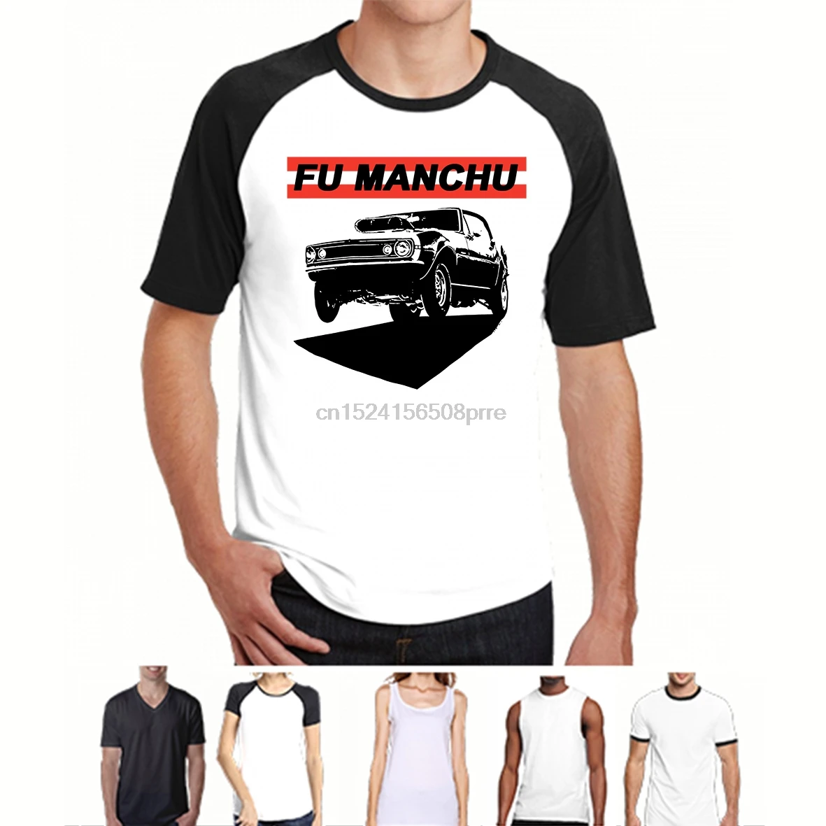 Аутентичные фу маньчжу МЫШЦЫ Slim-Fit Stoner футболка в стиле рок серебро S-3XL новый