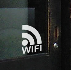 Стеклянная Настенная Наклейка на окна магазина 16*22 см 5 шт.|wall sticker|sticker wifiwifi sticker |